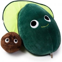 Cute avocado plush cotton toy