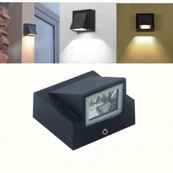 LED 5W rectangle wall lamp - IP65 waterproof