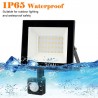 LED flood light - PIR motion sensor - 10W - 30W - 50W - waterproof