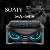 S68 - 25W - wireless Bluetooth speaker - stereo - support TF card - owl designBluetooth speakers