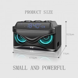 S68 - 25W - wireless Bluetooth speaker - stereo - support TF card - owl designBluetooth speakers