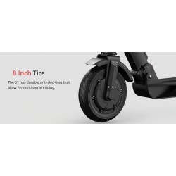 Kugoo S1 - electric scooter - 350W - 3 speed modes - 30km - foldableElectric step