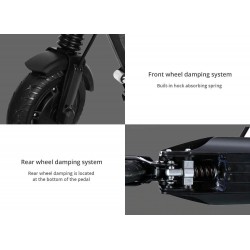 Kugoo S1 - electric scooter - 350W - 3 speed modes - 30km - foldableElectric step