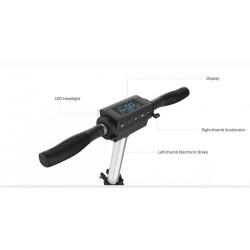 Kugoo S1 - electric scooter - 350W - 3 speed modes - 30km - foldableElectric step