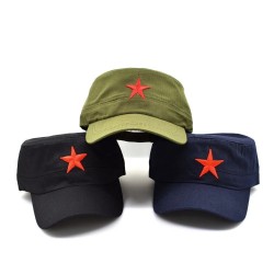 Baseball cap - cappello militare - con una stella rossa