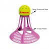 Kawasaki - badminton shuttlecock - plastic nylon ball - wind resistance - with a storage can - 3 - 9 piecesBadminton