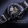 Automatic triangle watch - skeleton dial - waterproof - stainless steelWatches