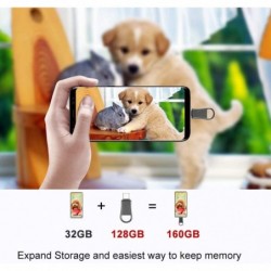 Mini memory stick - dual USB - 3.0 - OTG type-C - waterproof - rotatable- 32GB - 64GB - 128GBUSB memory