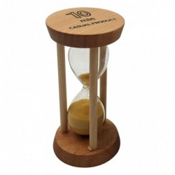 Wooden sandglass timer - 10mins - classroom - teaching