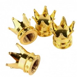 Universal Gold crown valve caps