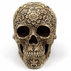 Retro skull decor - halloween -trick a treat