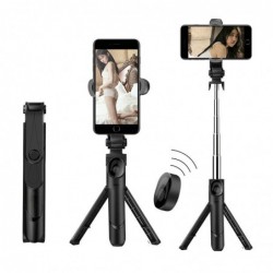 Treppiede selfie stick 3 in 1 - monopiede estensibile con telecomando - Bluetooth
