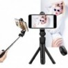 3 in 1 selfie stick tripod - extendable monopod with remote - BluetoothSelfie sticks
