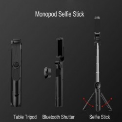 3 in 1 selfie stick tripod - extendable monopod with remote - BluetoothSelfie sticks