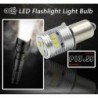 P13.5S / E10 - LED bulb - 6000K white - for flashlight - 2 piecesE10