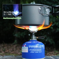 Portable gas stove - butane gas - for picnic / camping - BRS-3000tSurvival tools