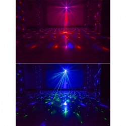 Portable disco ball - stage light - laser projector - RGB - LED - with 60 patternsStage & events lighting