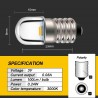 Light bulbs - warm white led - 2pcs - 3v - 6v - 12v
