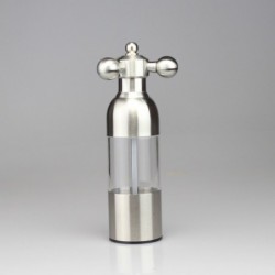 Stainless steel manual salt and pepper grinder - high quality- home decoration