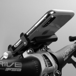 Bicycle phone holder / mount bracket - aluminum alloy