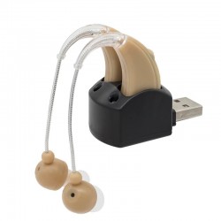 Rechargeable hearing aid - high power - high quality