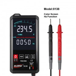 Touch screen automatic multimeter -  6000 counts - intelligent scanning -