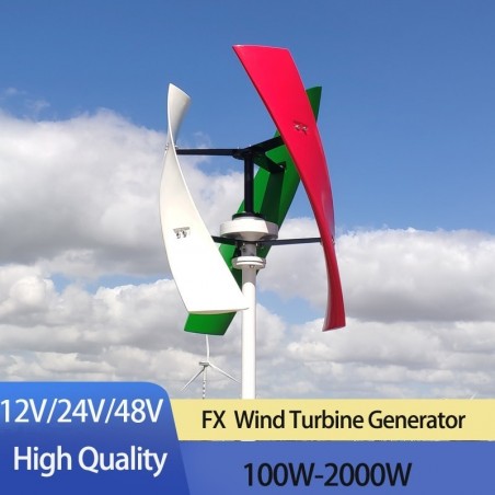 Wind turbine generator - with MPPT controller - 400W / 600W / 800WGreen energy