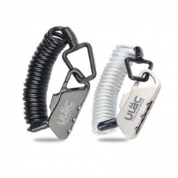 Mini antivol vélo - antivol - corde extensible - combinaison 3 chiffres - 1200mm