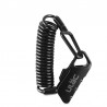 Mini bicycle lock - anti-theft - extendable rope - 3-digit combination - 1200mmBicycle