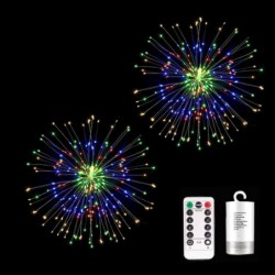 Firework light garland - LED string - with remote - waterproof - christmas / outdoor decorationLED strips