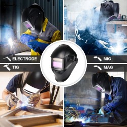 Automatic darkening solar welding mask - mask - cap - goggles -  for soldering work - facial and eye protection