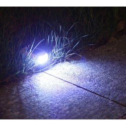 Pebble stone - solar lights - LED - waterproof - garden / driveway