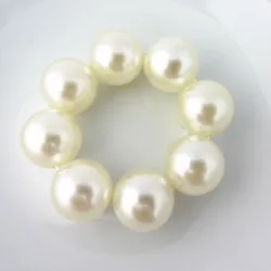 Pearl hair band - elastic tie - hair decorationHair clips