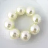 Pearl hair band - elastic tie - hair decorationHair clips