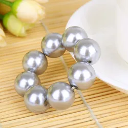 Pearl hair band - elastic tie - hair decorationHair clips