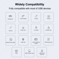 USB 3.0 / Type C 3.1 splitter - 4 ports - OTG - Xiaomi / Lenovo / MacBook Pro