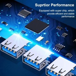 USB 3.0 / Type C 3.1 splitter - 4 ports - OTG - Xiaomi / Lenovo / MacBook Pro