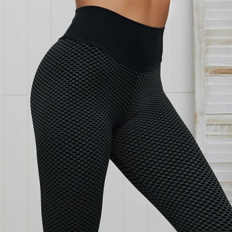 Sexy push up leggings - fishnet pattern - high waist - quick dryingPants