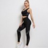 Elastic push up bra / leggings - fitness - 2 piece set