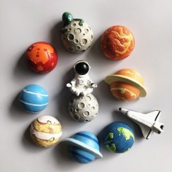 Space fridge magnets - astronaut / aliens / planets