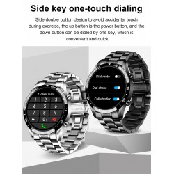 LIGE - Smart Watch - Bluetooth - heart rate monitoring - music control - waterproofWatches