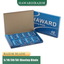 HAWARD - lames de rasoir - double tranchant - 5 / 10 / 30 / 50 pièces