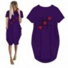 Fashion print pocket loose dresses for women - party - casual - pregnancy - large sizes