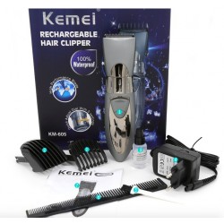 Kemei KM-605 - electric hair trimmer - shaver - waterproofHair trimmers