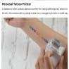 MBrush - handheld mini inkjet printer - for paper / cloths / leather / metal - with ink cartridge