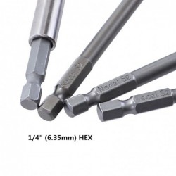 12PCS magnetic screw driver set - 1/4" hex / 50 / 75 / 100mm