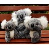 Small Koala bear - plush toy - 12 cm / 16 cm