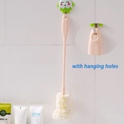 Bottle / glasses cleaning brush - long handle - silicone