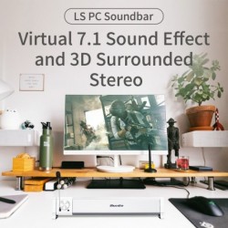 Bluedio LS - computer speaker - soundbar - USB wired - Bluetooth - with microphoneBluetooth speakers