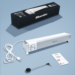 Bluedio LS - computer speaker - soundbar - USB wired - Bluetooth - with microphoneBluetooth speakers